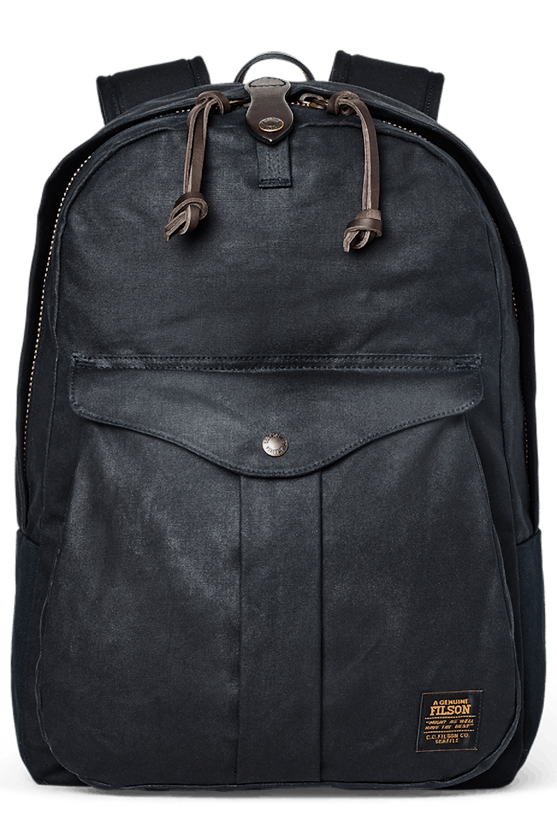 Filson | Journeyman Backpack - Navy – Montana Supply Co