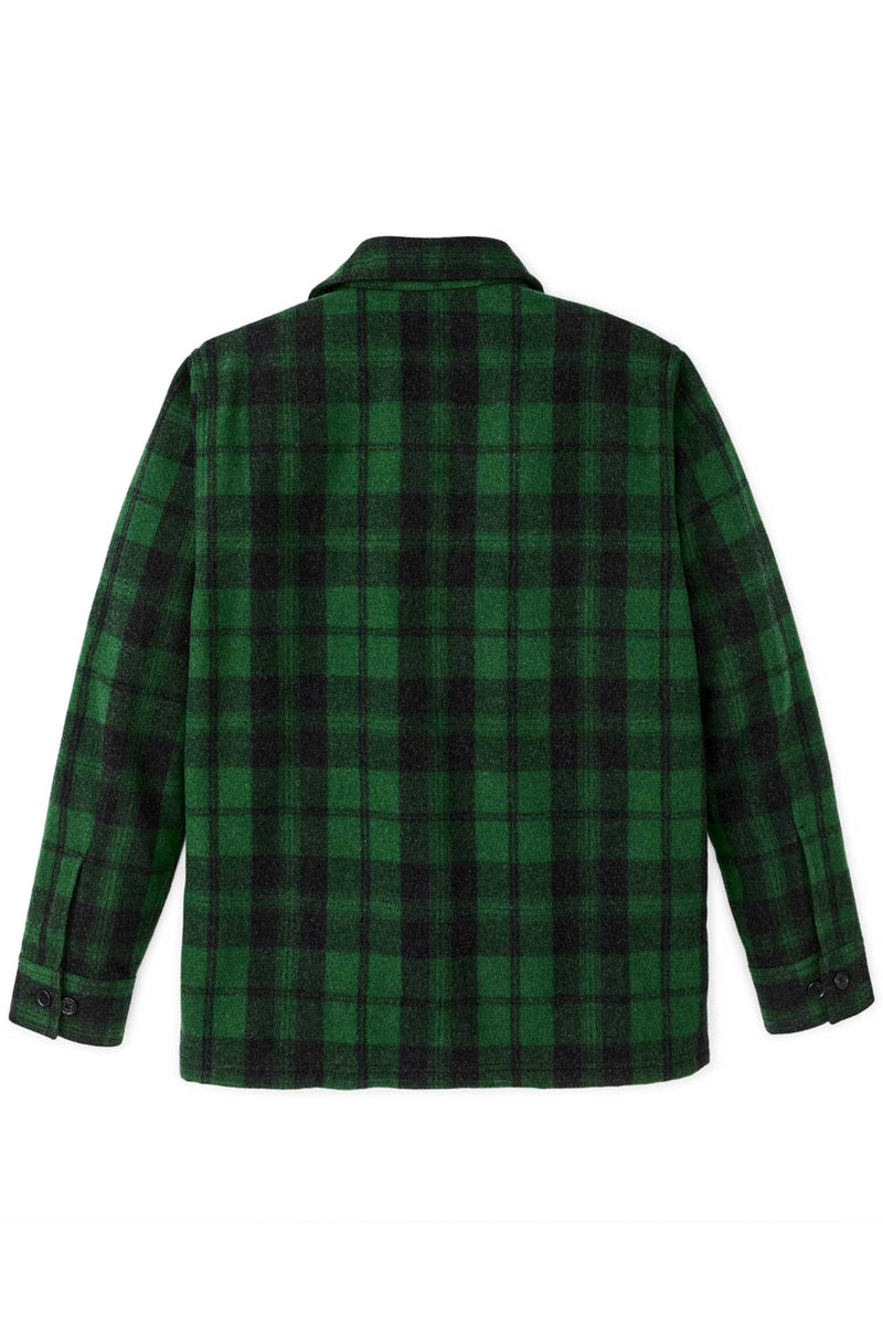 Filson | Wool Jac-Shirt - Green / Black Plaid - Men's – Montana
