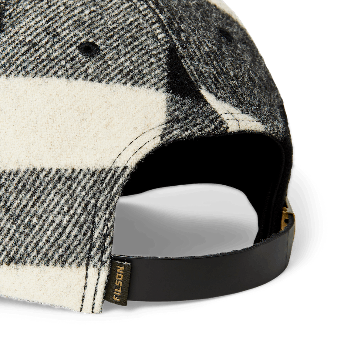 Filson Wool Logger Cap Natural / Black Heritage Plaid Men's / Women's Montana Supply Co.