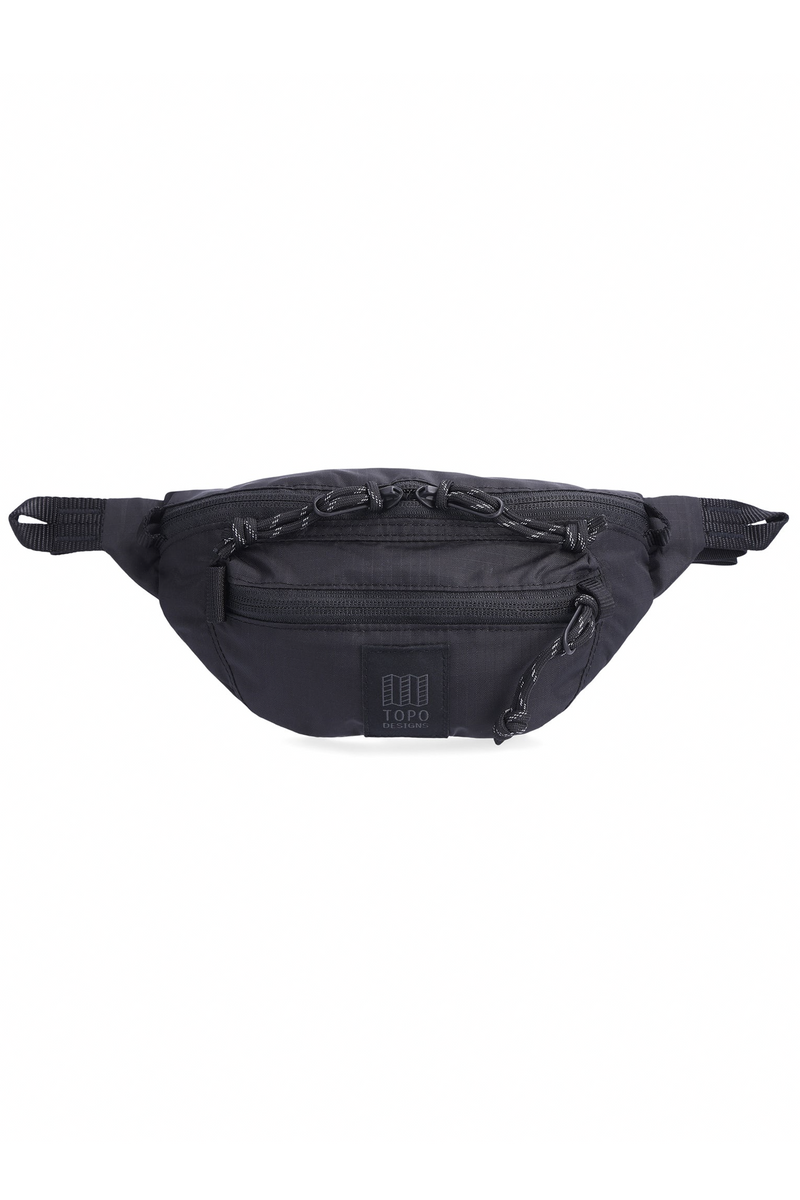 Topo Designs | Mountain Waist Pack - Black / Black – Montana