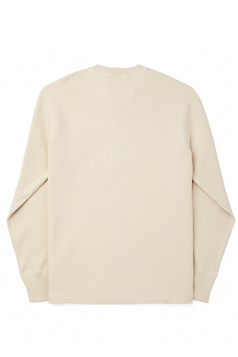 True rock men's waffle knit henley hoodie sales