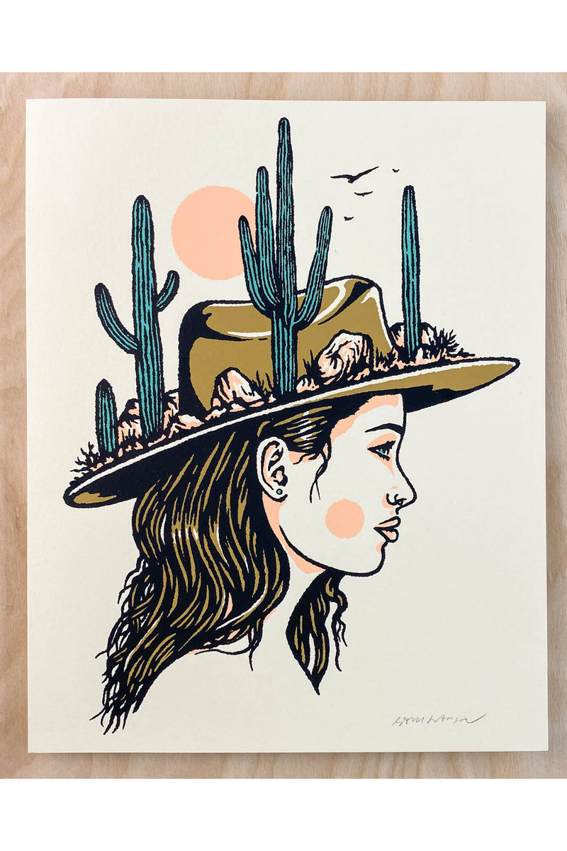 Sam Larson | Desert Women - Signed 8x10in Print #239 – Montana