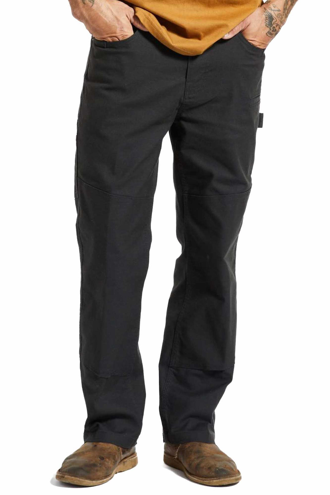 Brixton | Builders Carpenter Stretch Pant - Washed Black - Men's