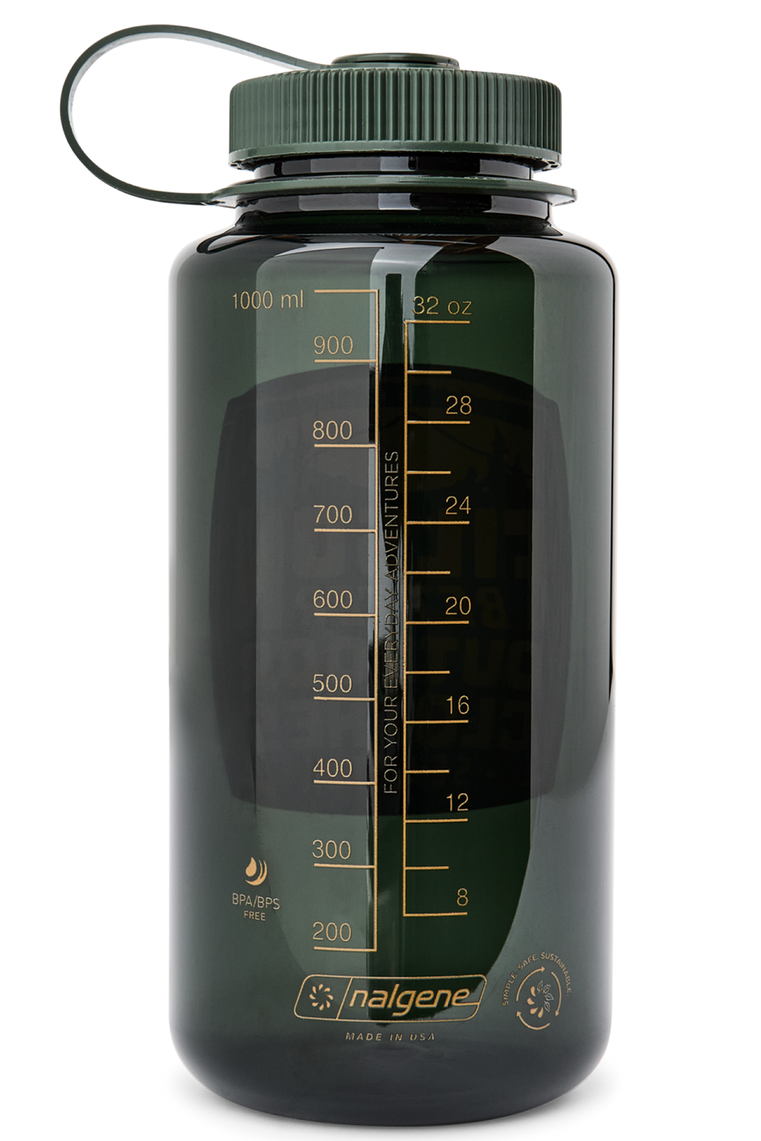 Filson | 32oz Nalgene Bottle - Jade / Vintage Seal – Montana