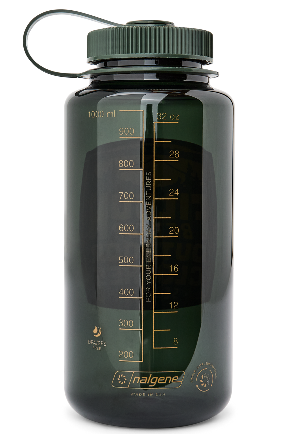 Filson | 32oz Nalgene Bottle - Jade / Vintage Seal – Montana