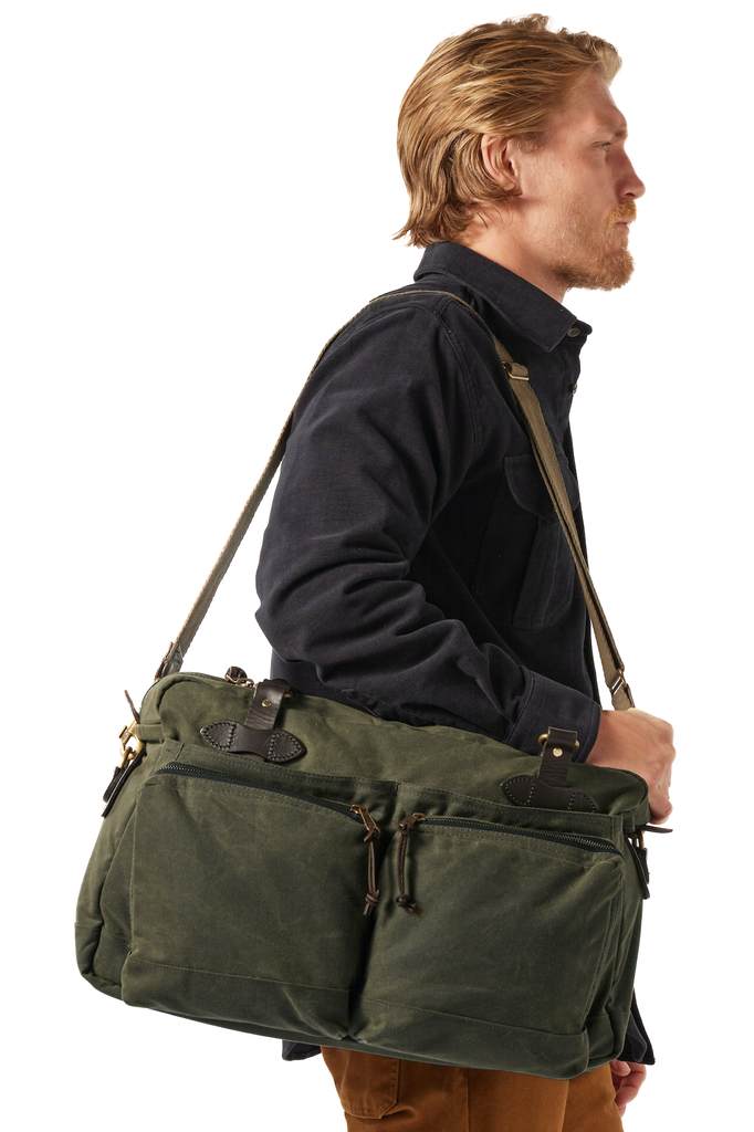 Filson | 48 Hour Tin Cloth Duffle Bag - Otter Green – Montana