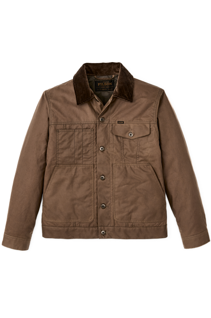 Filson | Insulated Short Cruiser Jacket - Dark Brown - Men's