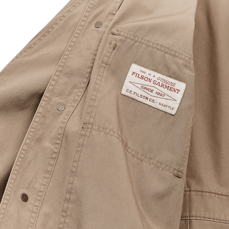 Filson | Safari Cloth Jacket - Safari Khaki - Men's – Montana