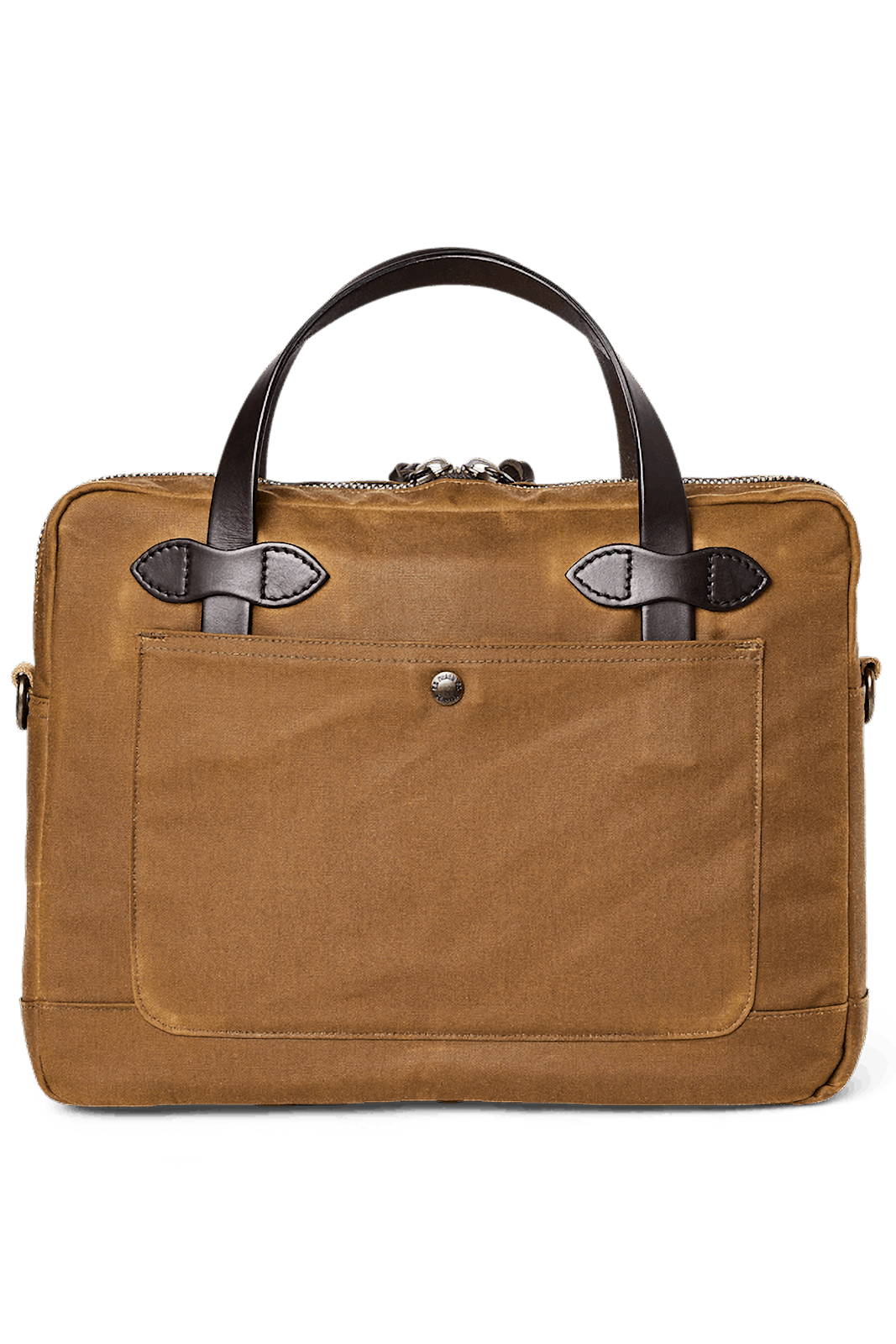 Filson | Tin Cloth Compact Briefcase - Dark Tan – Montana Supply Co.