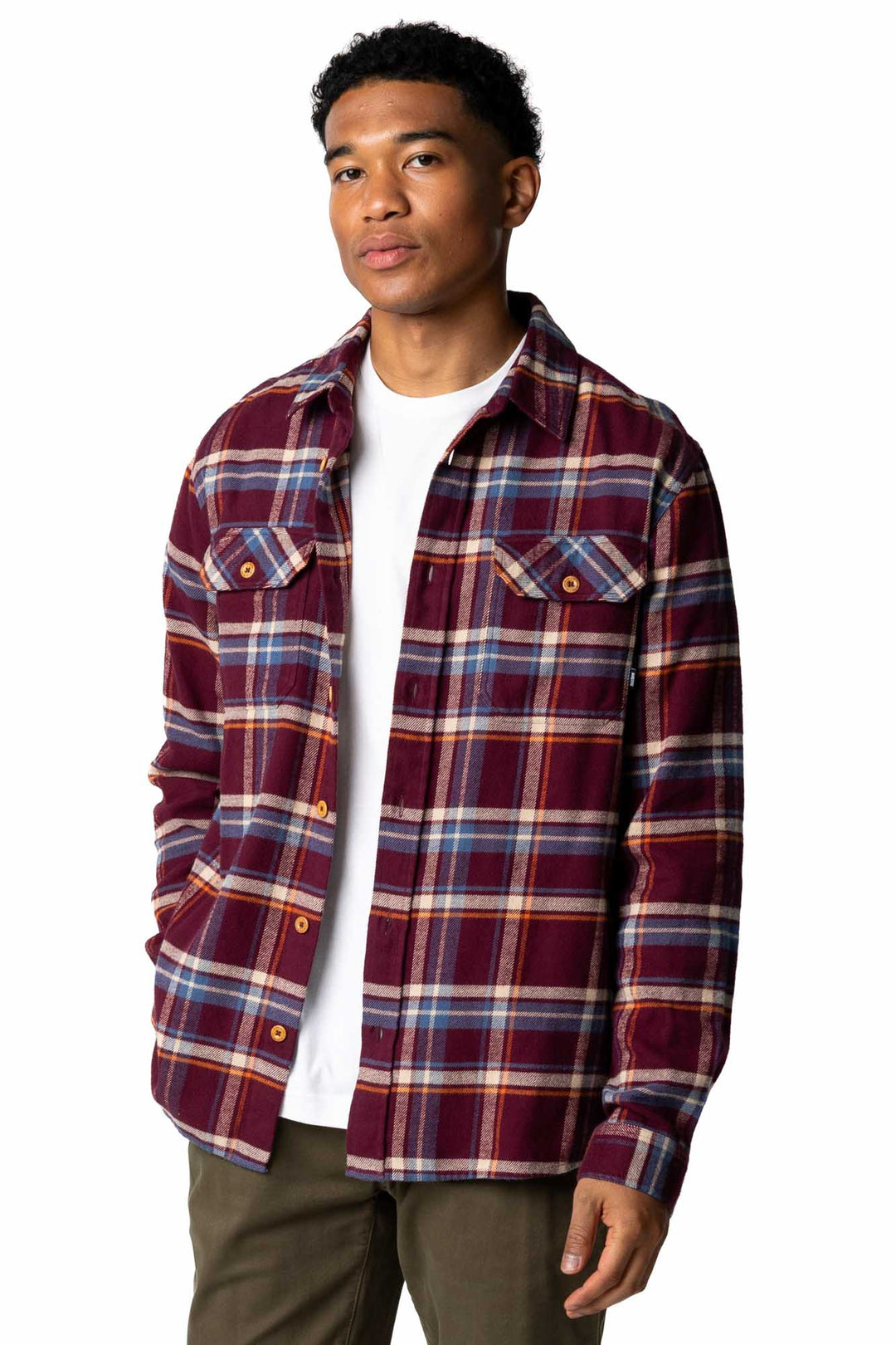 plum dress shirt men Men's Plum Long Sleeve Dress Shirt 15 32/33 / Plum