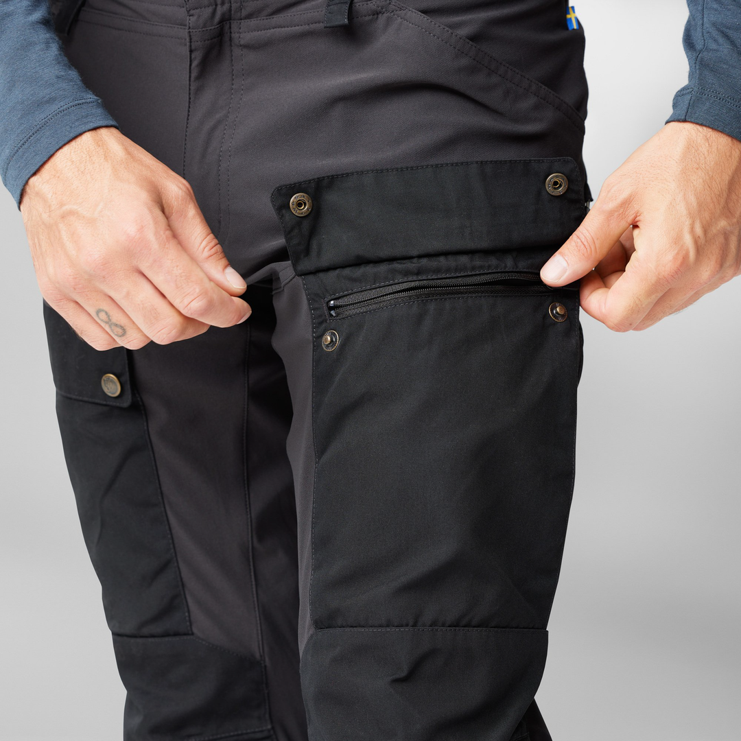 Fjallraven | Keb Trousers - Dark Olive - Dark Grey - Men's