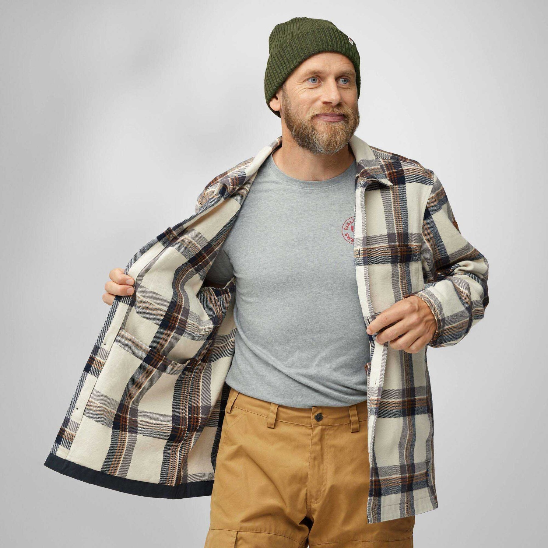 Fjällräven Singi Flannel Overshirt M - Herrenhemd für Outdoor Fjällräven Singi Flannel Overshirt M - Herrenhemd für Outdoor