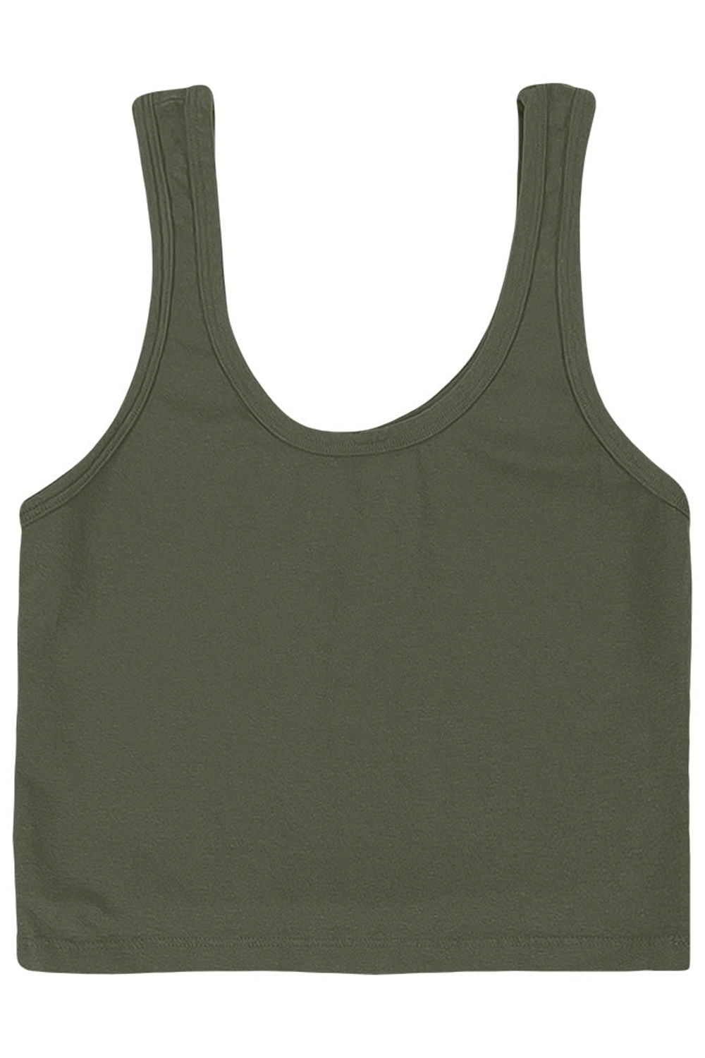 HYKE　OLIVE DRAB　TANK TOP Miltec Olive Green Tank Top at Amazon Men's Clothing store