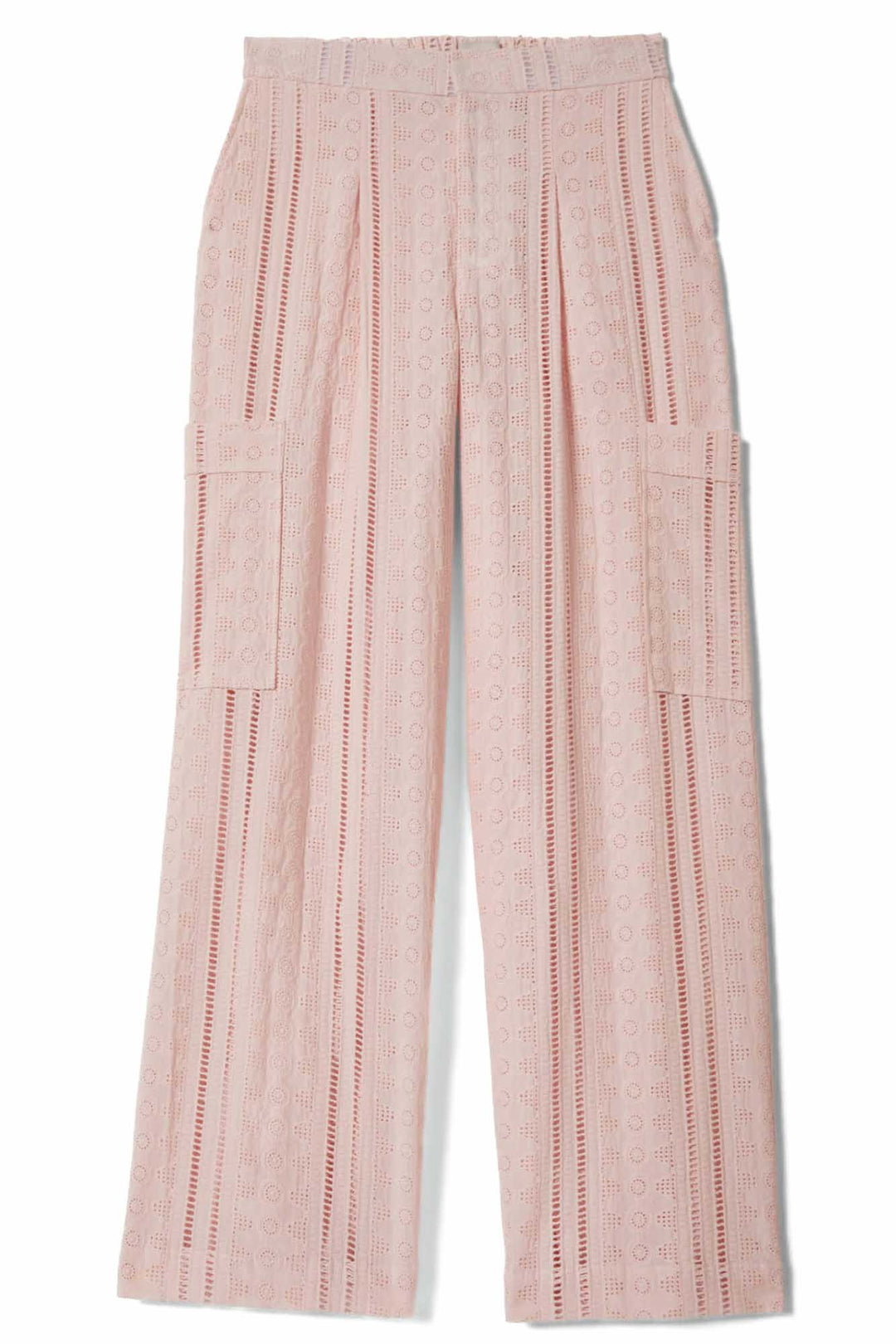Brixton | The Mercer Wide Leg Trouser Pant - Chalk Pink - Women's