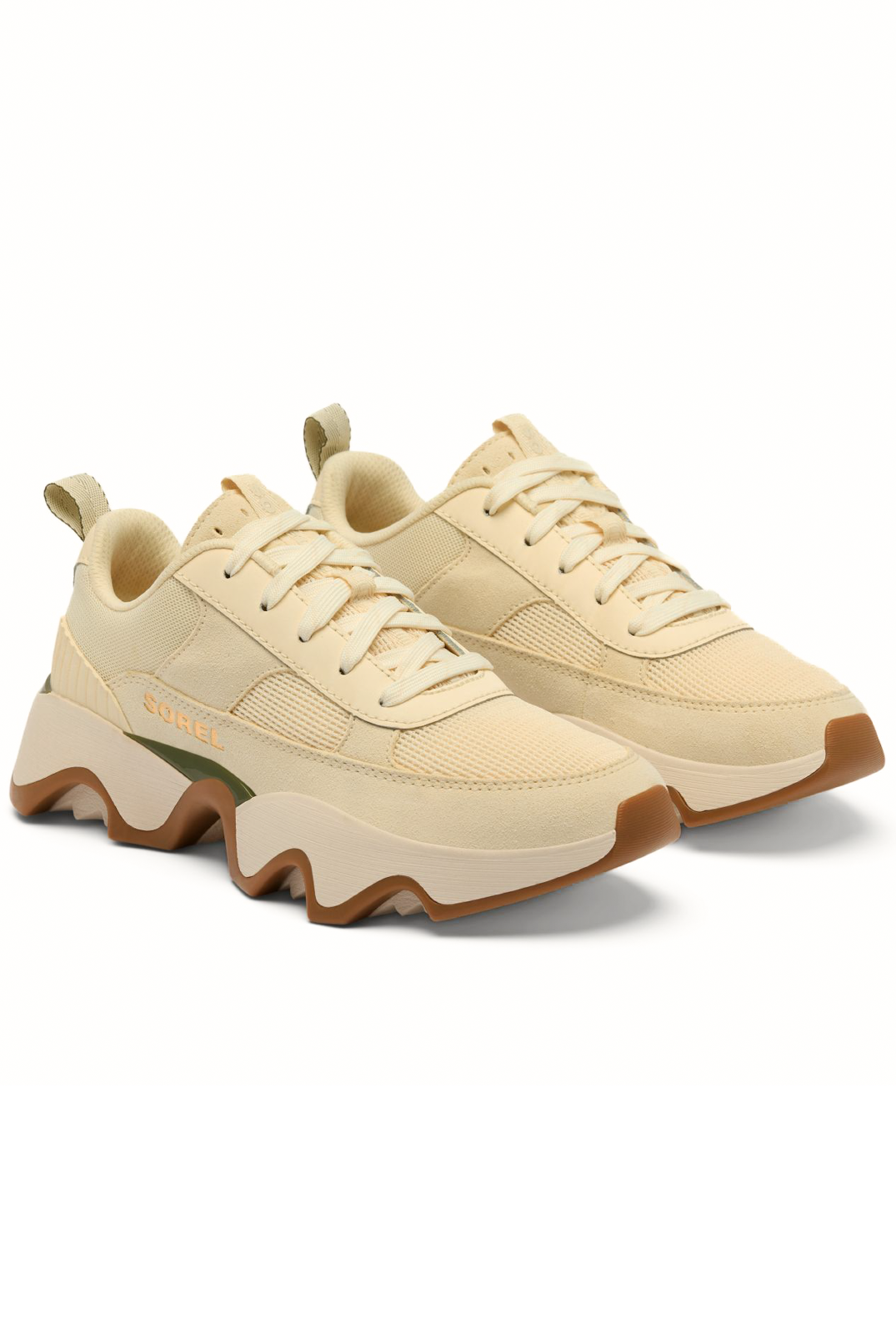 ウニコ BOUND LINE LACE ベージュ 1.5倍ヒダ UNICO Sorel | Kinetic Impact II Wonder Lace Sneaker - Honey White