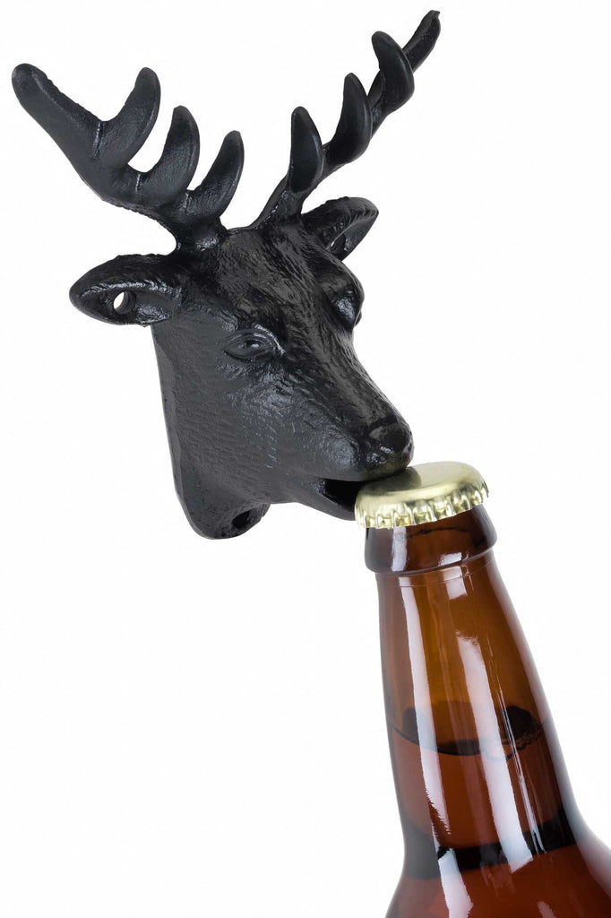 Wall Mounted Deer Bottle Opener