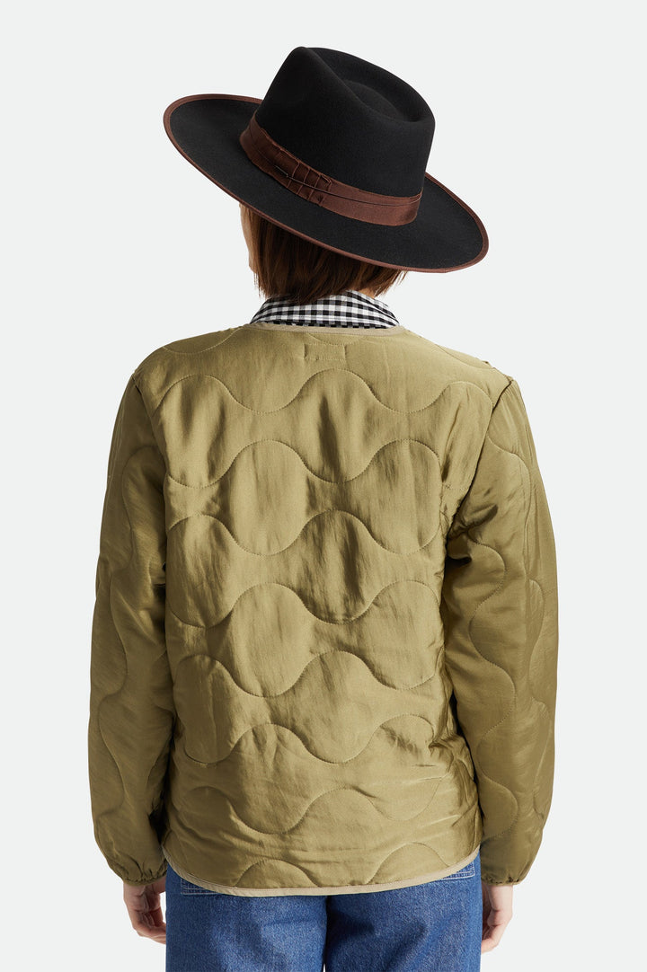 Brixton | Reno Fedora - Black/Brown - Men display picture 1