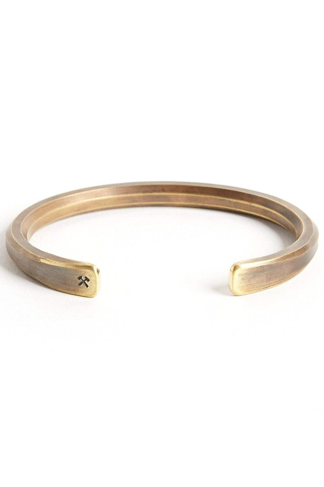 Studebaker Metals | Otto Cuff - Brass / Work Patina – Montana 